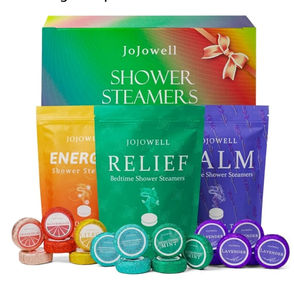 JoJowell Aeromotherapy 18 Shower Steamer Tablets